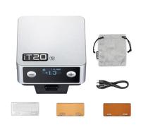 GODOX iT20S TTL Appareil photo Speedlite 700 flashs à pleine puissance 1,5 s Temps de recharge 1/8000s HSS Flash avec diffuseurs magnétiques et filtres de couleur pour appareils photo Sony (argent)