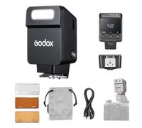 Godox iT22 O Mini Flash pour Appareil Photo Olympus Panasonic, M/TTL à Un Touche, Diffuseur Magnétique et Filtre de Couleur, +700 Flashs, Recyclage en 1,5s et Contrôle Précis de Puissance(Noir)