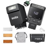 GODOX IT22 S Flash Appareil Photo, IT22S TTL Mini Flash, Compatible avec Sony Alpha Alpha A9 III a7III a7CII a7IV a7C a7RV a7 a7SIII a6700 a6400 a6600 ZV-E10 II ZV1 a6100