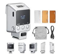 GODOX iT22N TTL Flash d'appareil photo 1/8000s HSS 700 flashs à pleine puissance Temps de recharge 1,5 s Caméra Speedlite avec diffuseurs magnétiques et filtres de couleur pour appareils photo Nikon