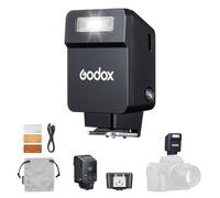Godox iT22S iT22-S Flash TTL Mini pour Sony, 700 Eclairs à Pleine Puissance, Temps de Recyclage de 1,5s, Plage de Puissance de 6 Niveaux (de 1/32 à 1/1), Avec Diffuseur Magnétique Et Filtre De Couleur