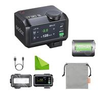 Godox iT30 Pro O Mini TTL Flash sans Fil - Compatible Olympus/Panasonic, écran Tactile de 2,8 Pouces, 2,4G, Batterie Lithium intégrée, Synchro. Haute Vitesse 1/8000s (Noir).