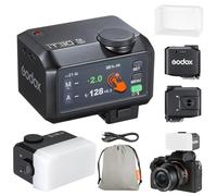 Godox iT30Pro-C iT30Pro C Mini Flash de l'appareil Photo Camera Flash avec Diffuseur Blanc 560 Flashs à Pleine Puissance 2.4G Wireless Master & Receiver GN15 TTL 1/8000s pour Canon DSLR(Noir)