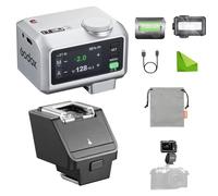 Godox iT30Pro N avec TR Hot Shoe Riser N, Flash TTL pour Nikon, HSS 1/8000 Secondes, 2,4G Xsystem (Maître/Récepteur) Écran Tactile Couleur, Flash pour Nikon D810, D850, Z7, Z6, Z8, Z7II (Argent)