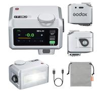 GODOX iT30Pro-N Flash TTL Auto-Exposure 2,4 GHz Système 1/8000s High Speed Sync Petit flash avec écran tactile couleur Compatible avec les appareils photo Nikon, argent