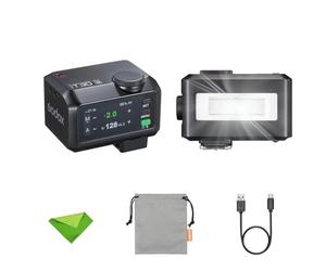 GODOX IT30PRO N IT30PRO-N TTL Flash pour LA CAMÉRIE Nikon, Temps de Recyclage GN15 1.5S, 560 FLOCT Power Flash, 1/8000 HSS, 2,4g Wireless, Batterie de Lithium intégrée, 2,8 ″ Color Speedlight (Noir)