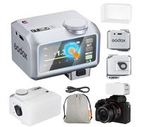 Godox iT30Pro-O iT30Pro O Mini Flash de l'appareil Photo Camera Flash avec Diffuseur Blanc 560 Flashs à Pleine Puissance 2.4G Wireless Master & Receiver TTL 1/8000s pour Olympus Panasonic DSLR(Argent)