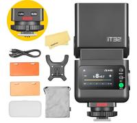 GODOX iT32 Flash 2.4G TTL avec Déclencheur sans Fil Magnétique X5 C X5C X5-C TTL pour Canon Appareils Photo,Batterie Lithium 7,4V/900mAh,Temps de Recyclage de 1,5s,510 éclairs à Pleine Puissance