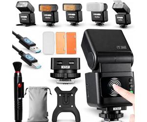 Godox iT32 Flash Appareil Photo TTL avec Déclencheur X5F pour FUJIFILM, 2.4G HSS 1/8000s, Auto/Manuel/Multi, Batterie Intégrée, Compatible avec X100VI XS20 XT30 II XT5 XM5 GFX50S X-T4 X-T3 X-E4 X-E5