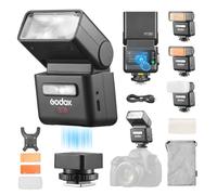Godox iT32 Flash TTL avec X5-N Déclencheur pour Appareil Photo Nikon | Avec écran Tactile, Réflecteur, Diffuseur, Charge USB-C Support 510 Fois Flashs, Compatible Avec X3, X3Pro, XPro, X2T