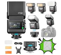 Godox iT32 TTL d'Appareil Photo Flash pour Olympus avec Déclencheur X5-O, 2,4GHz HSS 1/8000s, Compatible avec Olympus Om-1 E-M5 E-M10 III E-PL8 Pen-F XZ-2, Panasonic GH5 G100 G85 GX85 S1 LX100 FZ1000
