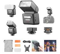 Godox IT32 TTL Flash + X5S pour appareils Photo Sony, Flash Cobra avec écran Tactile, sans Fil 2,4 GHz, Guide-Fil 18, Temps de Recyclage 1,5 s, Interface magnétique