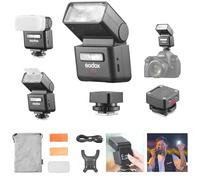 Godox IT32 TTL + Lampe Pilote X5L Flash pour appareils Photo Leica, Flash Cobra à écran Tactile, sans Fil 2,4 GHz, HSS, Guide-Fil 18, Temps de Recyclage 1,5 s, Lampe Pilote LED