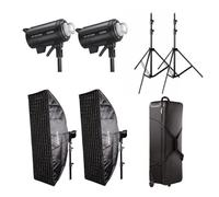 Godox - Kit 2 Flashs DP400III-V