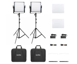 Godox - Kit de 2 Panneaux RGBW LED LDX100R
