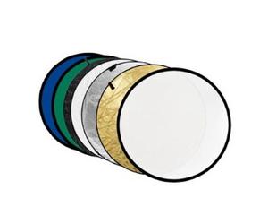 Godox kit de réflecteurs 7-en-1 Gold, Silver, Black, White, Translucent, Blue, Green - 80cm