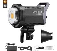 Godox LA150Bi Bicouleur LED Vidéo Lampe, 200W 66000LUX@1M LED Light | Litemons 2800K-6500K Bowens Mount Projecteur, CRI 96+ 11FX Effect 0-100% Dimmable APP Contrôle Studio Lampe