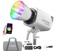 Godox LA150R RGB LED Video Lampe Professionnel, 165W 57100Lux@1M Projecteur | 1800K-10000K 14 FX Effects Mode Silencieux, App Contrôle Luminosité 0 à 100 % Bowens Mount LED Lampe Studio