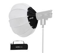 Godox Lanterne Softbox 65 cm (26") Globe softbox avec support Bowens étend la compatibilité pour lumière LED, flash de studio, flash mono et autres (CS65D)