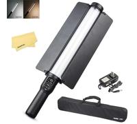 GODOX LC500 Bâton Lumineux LED Portable 18W pour Vidéo,3300-5600K,avec Volets,IRC 95+ TLCI 95+,Bicolore,Intensité Variable de 10-100%,516 LED avec Températures de Couleur Froide&Chaude pour Le Direct