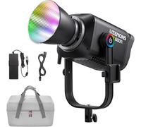 Godox Litemons LA600R Lampe vidéo LED RVB 600 W CCT 1800 K-10 000 K Support Bowens avec application NFC Support Contrôle DMX 14 Effets FX CRI 95+ TLCI 95+ (Noir)