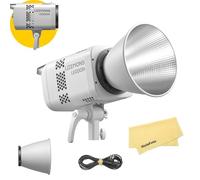 GODOX Litemons LE200 Bi LE200Bi 220W Lampe LED Bicolore,Eclairage Continu,2800-6500K CCT,IRC/TLCI 98,11 Effets FX,Compatible Bowens Plat et Standard,pour Vlog,Youtube,Portraits,Diffusion en Direct