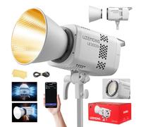 Godox Litemons LE300Bi LE300 Bi Éclairage Continu LED Video Light 320W 2800K~6500K 58900 Lux/1m TLCI/CRI≈98 Contrôle Bluetooth 11 Effets FX Monture Bowens Éclairage Vidéo pour Vlogging,Youtube(Blanc