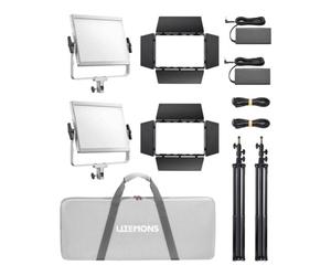 Godox Litemons LP1200R kit 2 panneaux LED RGB 120W - Blanc