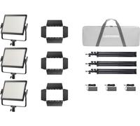 Godox Litemons LP1200R kit 3 panneaux LED RGB 120W - Noir