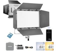 GODOX LITEMONS LP400Bi LED Video Light, Température de Couleur TCT Bicolore 2800K-6500K, 36W Panneau Lumière, 11 Effets de Lumière, Éclairage Continue Contrôle par APP
