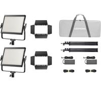 Godox Litemons LP600Bi kit de 2 panneaux LED Bicolore 60W - Noir