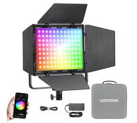 Godox Litemons LP600R RGB Panneau Lumineux vidéo LED 60W CCT 1800K-10000K Prend en Charge Le contrôle par Application avec des Volets