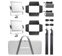 Godox Kit 2 Panneaux LED Litemons LP1200R-K2 RGB 120W - Blanc