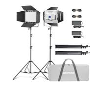 Godox LP400BI Panneau Lumineux vidéo LED, 36 W à intensité Variable, Bicolore, 2800 K-6500 K, IRC ≥ 96 TLCI ≥ 96, avec 11 Modes FX, Prise en Charge de l'application pour Le Jeu, Le Zoom en Streaming,