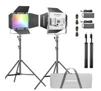 GODOX LP400R-K2 Kit d'éclairage LED, 36W LED Video Light Set for Photo Studio (LP400R-K2)