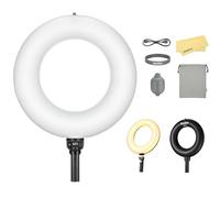 GODOX LR150 Air Ring Light LED Gonflable Bicolore Portable,5600K 1760 lux à 0,5m,Autonomie 92min à Pleine Puissance,CCT 2800K-6500K,11 FX,CRI 97/TLCI 98,Tête Interchangeable,603g, Contrôle APP,Magnéti