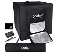 GODOX LSD80 Mini Tente de Studio de Photographie LED 80 x 80 x 80cm Double LED Light Boards Studio Box pour la Prise de Vue Photographique(LSD80)