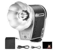GODOX Lux Cadet Flash rétro pour appareil photo 6200 K ± 300 K GN10 1/1-1/64 7 étapes Longueur focale 28 mm Compatible avec les appareils photo Canon, Nikon, Sony, Fujifilm
