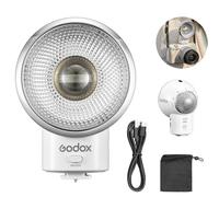 Godox Lux Elf Flash rétro pour Appareil Photo,6000K±200K,400 éclairs à Pleine Puissance,Prise en Charge de la Recharge Type-C, Compatible avec Les appareils Photo Canon Nikon Sony Fuji Olympus Pentax