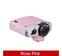 godox Lux Junior caméra Flash couleur rétro Speedlite GN12 7 niveaux déclencheur pour appareil photo Fujifilm Canon Nikon Olympus Sony - Type Pink