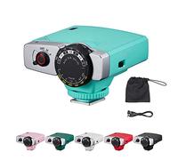 Godox Lux Junior Flash pour appareil photo rétro GN12 6000 K Température de couleur Modes automatiques et manuels 1/1-1/64 Puissance du Remplacement pour Canon Nikon Sony Fuji Olympus Hot-shoe Cameras