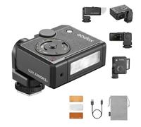 Godox Lux Junior IIS TTL Flash rétro pour appareil photo Sony, GN18, 400 | Temps de charge de 1,5 s, tête pivotante à deux axes, rotation à 180 ° et inclinaison de 90 °