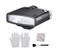 Godox Lux Junior Retro Camera Flash Remplacement pour Canon Nikon Sony Fuji Olympus Hot-Shoe Cameras + Kit de Nettoyage 3-en-1