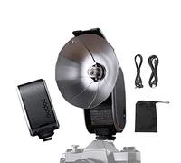 GODOX Lux Senior Retro Camera Flash GN14 6000 ± 200 K avec réflecteur Pliable 1700 mAh Lumière stroboscopique Auto/Manuel pour appareils Photo Canon Sony Nikon Fuji Olympus Panasonic