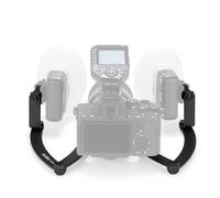 GODOX MF-DB Support de Flash Flexible Alliage D'aluminium Tête Rotative 360° Réglable avec vis Standard 1/4" pour Photographie Dentaire Portrait Compatible avec Reflex Numériques Nikon/Sony/Canon