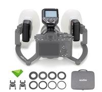 Godox MF12-DK1 12W Flash Macro Dentaire pour appareils Photo Sony, 500 flashs Pleine Puissance, Temps de Recyclage 0,01~1,7 s GN = 16,1, avec déclencheur Godox XProlIS+ pour la Photographie Dentaire