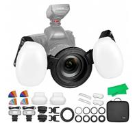 Godox MF12-K2 Kit de Flash Macro avec diffuseur MF-DD (kit 2 Flashes)