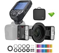 Godox MF12 MF12-K2 Flash Macro avec déclencheur XProII-F pour Fuji Fujifilm, Hors caméra TTL Speedlite 12 W, contrôle sans Fil 2,4 G, Mode TTL/M, Batterie au Lithium 3,7 V/6,29 W intégrée