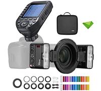 Godox MF12 MF12-K2 Flash Macro avec déclencheur XProII-F pour Olympus Panasonic, Hors caméra TTL Speedlite 12 W, contrôle sans Fil 2,4 G, Mode TTL/M, Batterie au Lithium 3,7 V/6,29 W intégrée