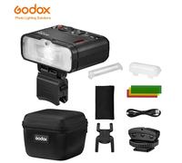 godox MF12 MF12-K2 Macro Flash 2 Light Kit,Mini Speedlite intégré godox X System TTL Flash + filtre de document pour les séances de Partenaires -MF12